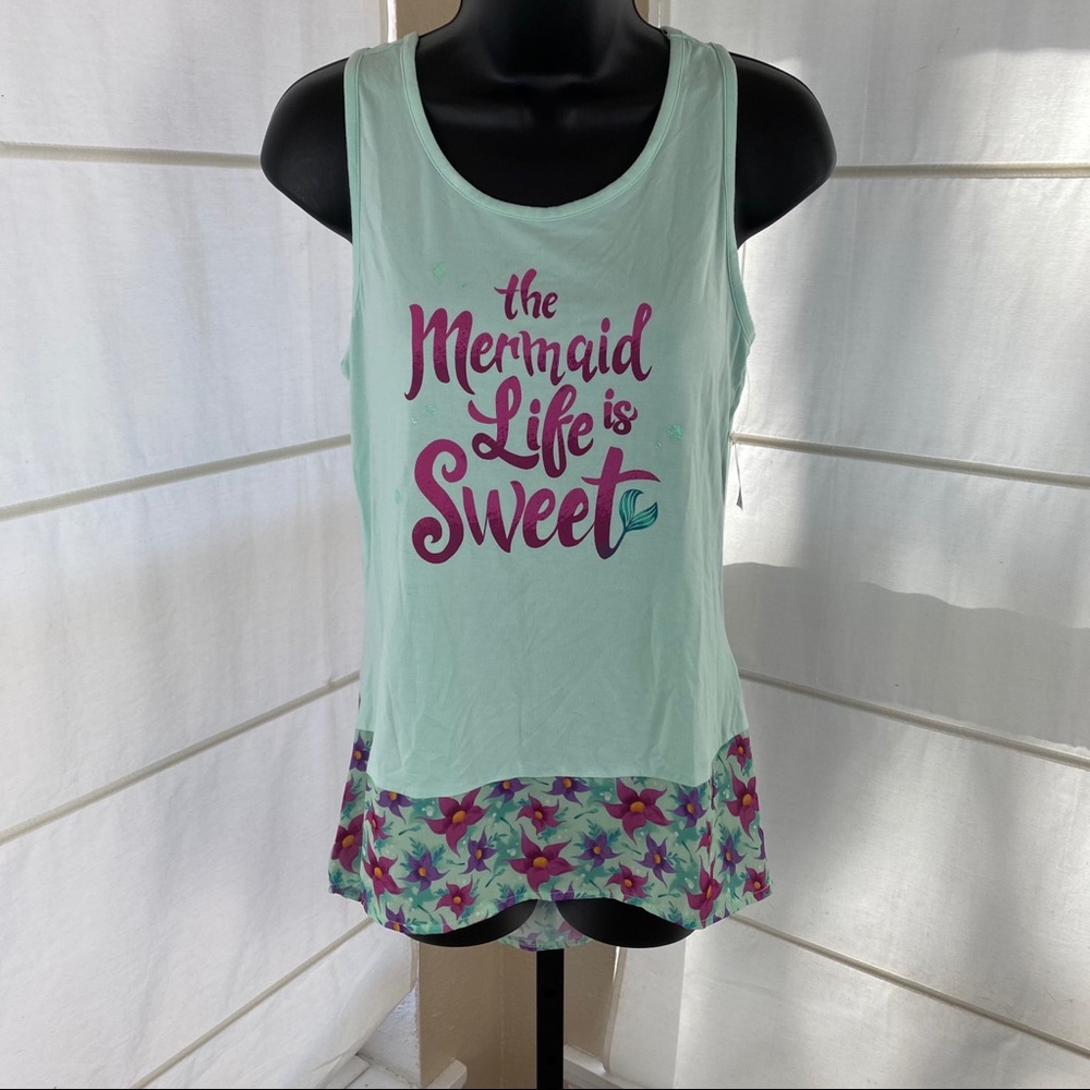 Disney Parks Princess Mystique Ariel Tank Top New With Flaws